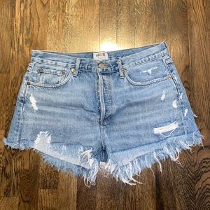 Agolde denim shorts